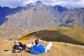 Holy Trinity Church, Kazbegi, Georgia Royalty Free Stock Photo