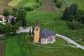 Holy Trinity Church in Radoboj, Croatia