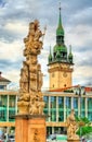 Holy trinity column in Brno, Czech Republic Royalty Free Stock Photo