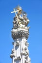 Holy trinity column in Budapest, Hungary Royalty Free Stock Photo