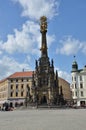 The Holy Trinity Column in Olomouc Royalty Free Stock Photo