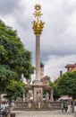 Holy Trinity Column, Straubing, Germany Royalty Free Stock Photo