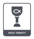 holy trinity icon in trendy design style. holy trinity icon isolated on white background. holy trinity vector icon simple and Royalty Free Stock Photo