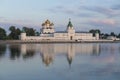 Holy Trinity Ipatiev Monastery in the early August morning. Kostroma Royalty Free Stock Photo