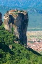 Holy Trinity Monastery at the complex of Meteora monasteries, Greece Royalty Free Stock Photo