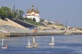 Holy Trinity Monastery. Architecture monument, Tyumen, Russia.