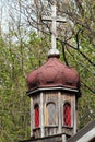 Holy Trinity monastery in Kitaevo, Kiev, Ukraine. Royalty Free Stock Photo