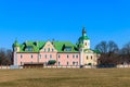 Holy Trinity Motroninsky convent in Kholodny Yar, Ukraine Royalty Free Stock Photo