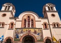Holy Trinity Orthodox Church in Crete, Greece Royalty Free Stock Photo