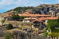 Holy Trinity Rock Monastery, Meteora, Greece Royalty Free Stock Photo