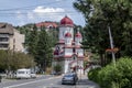 The Holy Trinity Sf. Treime church in Petrosani, Romania.