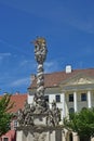 Holy Trinity statue in Sopron, Hungary, vertical