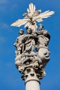 Holy Trinity Column, Ursuline Church, Ljubljana, Slovenia