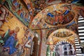 Holy Virgin Rila monastery fresco Royalty Free Stock Photo