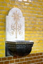 Holy water font