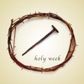 Holy week Royalty Free Stock Photo