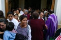 Holy Week in Guatemala: Ash Wednesday, First Day of Lent and the six weeks of penitence before Easter Royalty Free Stock Photo