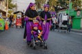 Holy Week in Guatemala: Jesus Nazarene of Miracles, the longest running and most traditional procession in the city Royalty Free Stock Photo