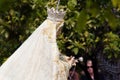 Holy week in Spain, the procession of our lady of light