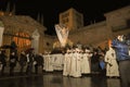 Holy Week in Zamora, Spain, procession on the night of Friday of Sorrows, Penitential Brotherhood of the Most Holy Christ of the H