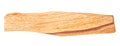 Holy wood - Palo Santo incense wood stick isolated on white background. Bursera Graveolens Royalty Free Stock Photo