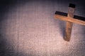 Holy Wooden Christian Cross Royalty Free Stock Photo