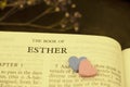 The Holybible book of The book of Esther Index for background and inspiration vintage style