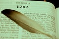 The Holybible book of The book of Ezra Index for background and inspiration vintage style