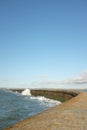 Holyhead breakwater.