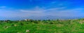 Holy Land Series - Golan Heights Panorama Royalty Free Stock Photo