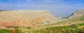 Holy Land series-Mt. Arbel panorama Royalty Free Stock Photo