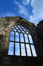 Holyrood Abbey Window Ruins Royalty Free Stock Photo