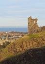 Holyrood Park in Edinburgh Royalty Free Stock Photo