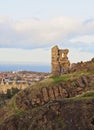 Holyrood Park in Edinburgh Royalty Free Stock Photo