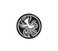 Holyspirit Fire Logo Royalty Free Stock Photo