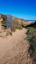 Holywell bay North Cornwall Near Newquay Royalty Free Stock Photo