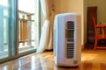 Home air cleaner with activated carbon eliminates odors and harmful particles.