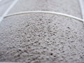 Home air conditioner`s filter choke with fully of dust, dirty fi Royalty Free Stock Photo