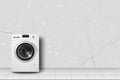 Home appliance - Washing machine in home interier