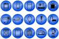 Home appliances buttons Royalty Free Stock Photo