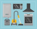 Home appliances kitchen equipment domestic electric tool technology household laundry and cleaning group machine