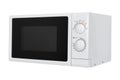 New white microwave oven isolated on white background Royalty Free Stock Photo