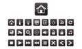 Home automation,Smart home icon set Royalty Free Stock Photo