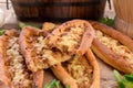 Home-baked pide Royalty Free Stock Photo