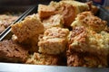 Home baked South African rusks Royalty Free Stock Photo