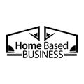 Home Based Business logo design template.