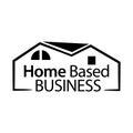 Home Based Business logo design template.