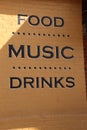 FENWAY PARK, Boston, Ma, BILLS PUB, FOOD MUSIC DRINKS Royalty Free Stock Photo