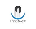 Home buildings logo and symbols icons template