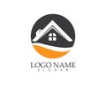 Home buildings logo and symbols icons template